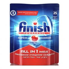 Таблетки для посудомоечных машин Finish All in 1 Max 25 шт [4607109409619]